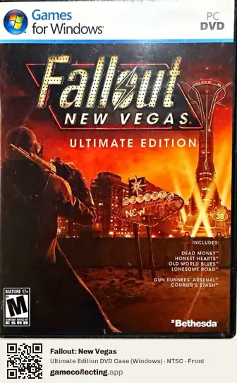 Fallout: New Vegas Computer, NTSC box front