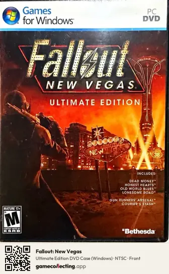 Fallout: New Vegas Computer, NTSC box front
