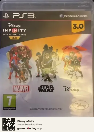 Disney Infinity PlayStation 3, PAL box front