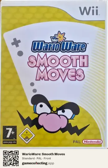 WarioWare: Smooth Moves Nintendo Wii, PAL box front