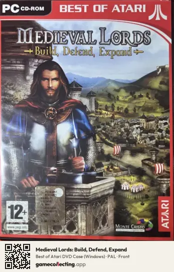 Medieval Lords: Build, Defend, Expand Computer, PAL box front
