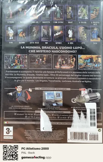 PC Atletismo 2000 Computer, PAL box back