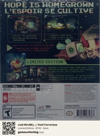 void tRrLM(); //Void Terrarium Nintendo Switch, NTSC box back