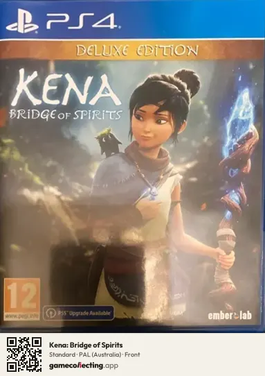Kena: Bridge of Spirits PlayStation 4, Australia box front