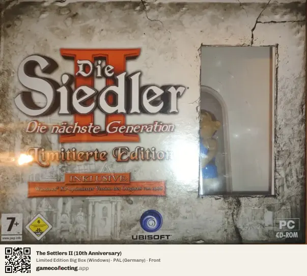 The Settlers II (10th Anniversary) Computer, Germany box front