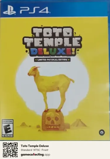 Toto Temple Deluxe PlayStation 4, NTSC box front