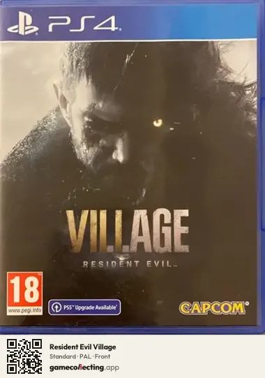 Resident Evil Village PlayStation 4, PAL box front