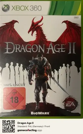 Dragon Age II Xbox 360, Germany box front