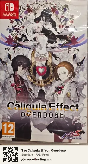 The Caligula Effect: Overdose Nintendo Switch, PAL box front