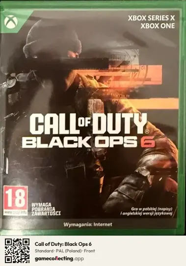 Call of Duty: Black Ops 6 Xbox One, Poland box front
