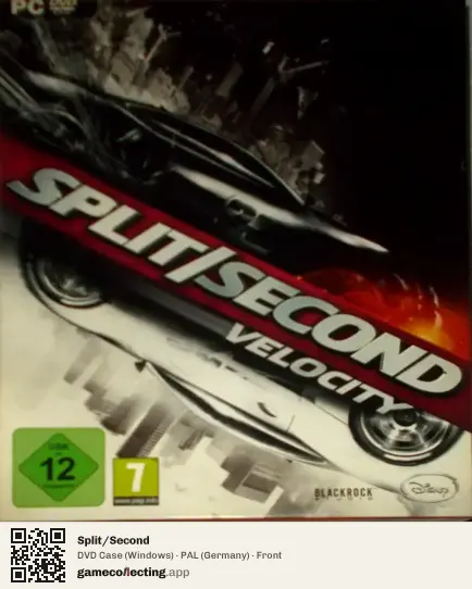 Split/Second Computer, Germany box front