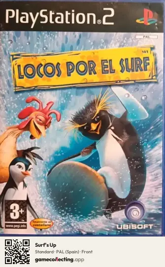 Surf's Up PlayStation 2, Spain box front