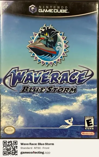 Wave Race: Blue Storm Nintendo GameCube, NTSC box front
