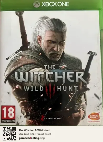 The Witcher 3: Wild Hunt Xbox One, France box front