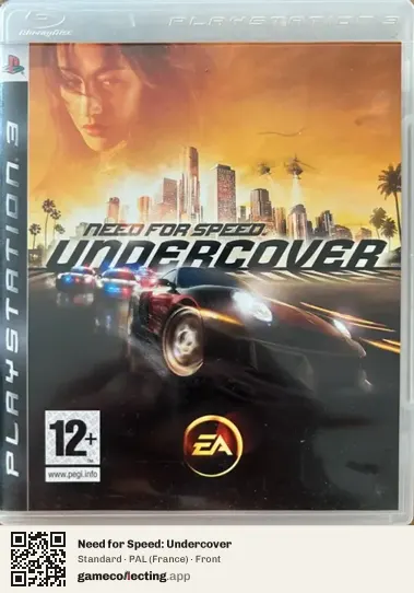 Need for Speed: Undercover PlayStation 3, France box front