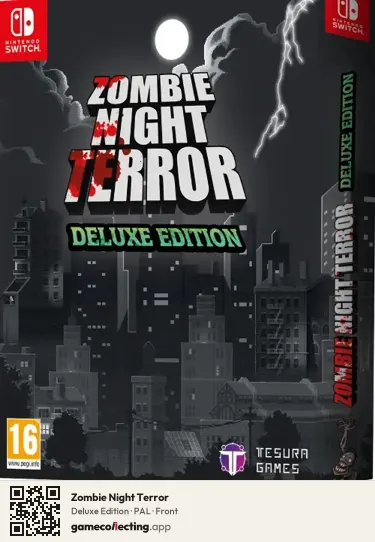 Zombie Night Terror Nintendo Switch, PAL box front