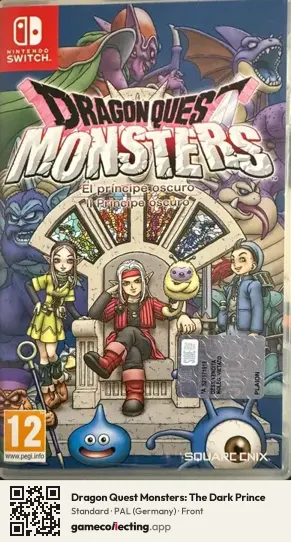 Dragon Quest Monsters: The Dark Prince Nintendo Switch, Germany box front