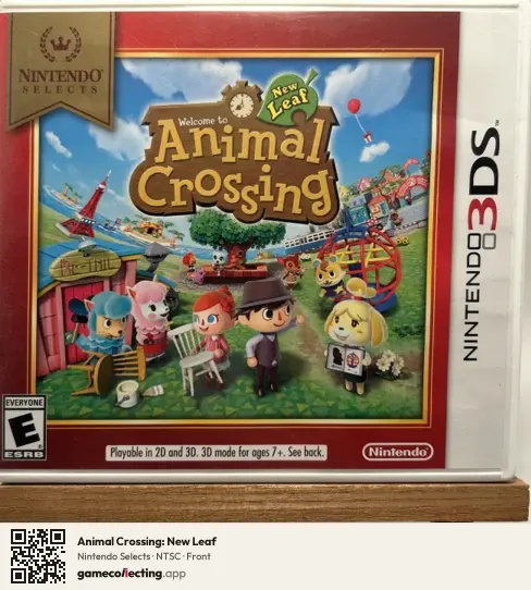 Animal Crossing: New Leaf Nintendo 3DS, NTSC box front