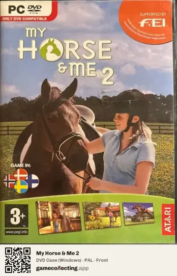 My Horse & Me 2 Computer, PAL box front