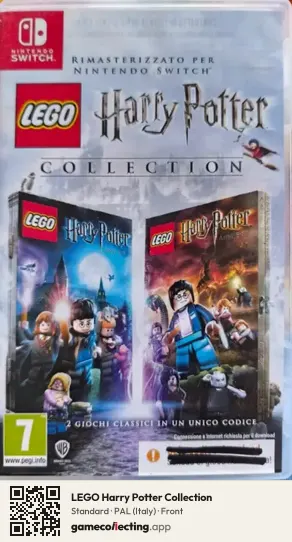 LEGO Harry Potter Collection Nintendo Switch, Italy box front