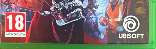 Watch Dogs: Legion, the PEGI square on its front