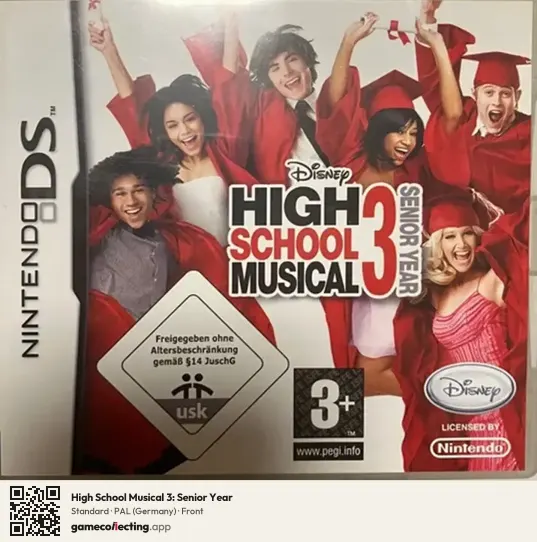 High School Musical 3: Senior Year Nintendo DS, Germany box front