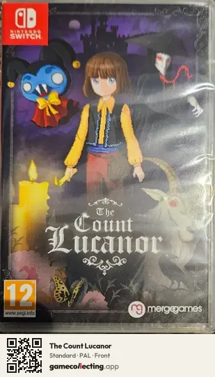 The Count Lucanor Nintendo Switch, PAL box front