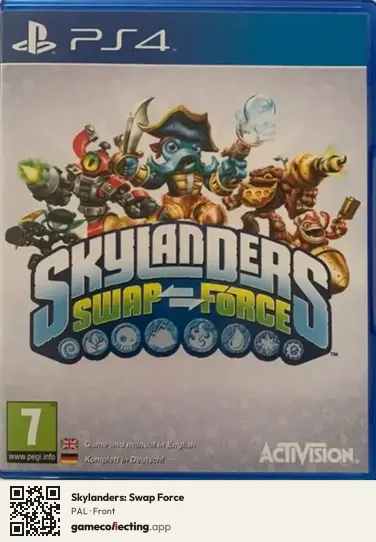Skylanders: Swap Force PlayStation 4, PAL box front