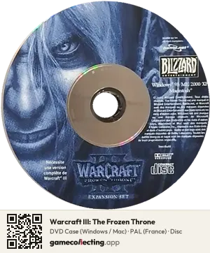 Warcraft III: The Frozen Throne Computer, PAL disc
