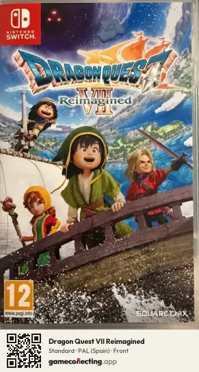 Dragon Quest VII Reimagined Nintendo Switch, Spain box front