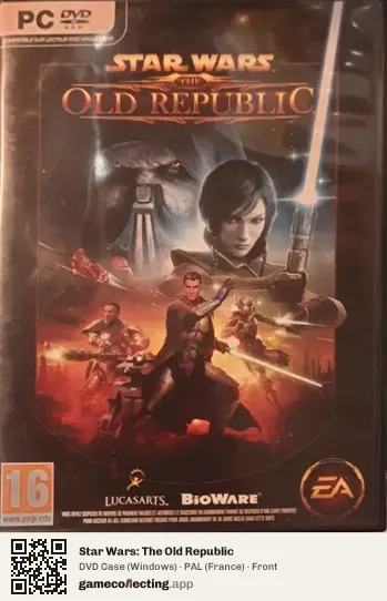 Star Wars: The Old Republic Computer, France box front