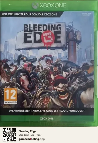 Bleeding Edge Xbox One, PAL box front