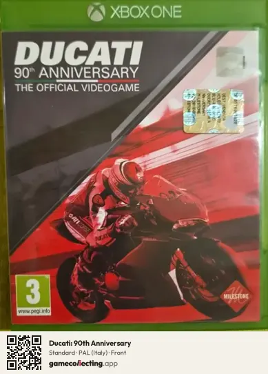 Ducati: 90th Anniversary Xbox One, Italy box front