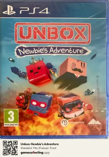 Unbox: Newbie's Adventure PlayStation 4, France box front