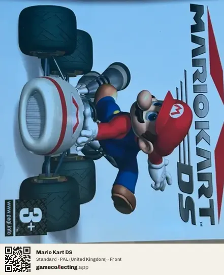 Mario Kart DS Nintendo DS, United Kingdom box front
