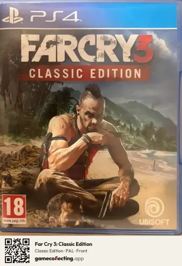 Far Cry 3: Classic Edition PlayStation 4, PAL box front