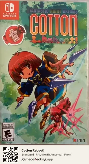 Cotton Reboot! Nintendo Switch, North America box front