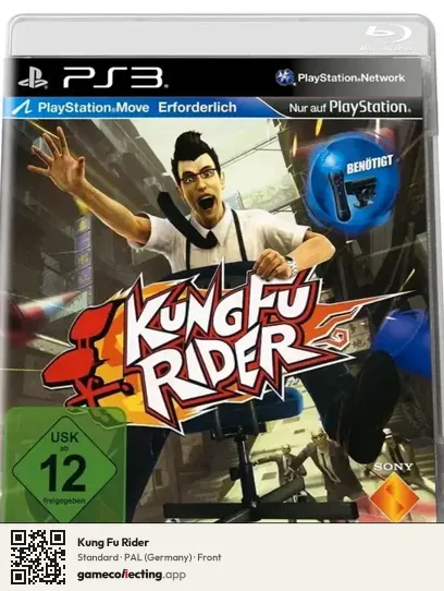 Kung Fu Rider PlayStation 3, Germany box front