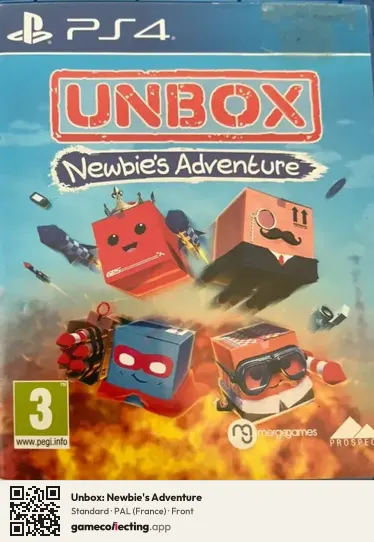 Unbox: Newbie's Adventure PlayStation 4, France box front