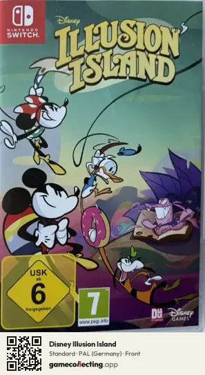 Disney Illusion Island Nintendo Switch, Germany box front