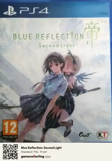 Blue Reflection: Second Light PlayStation 4, PAL box front
