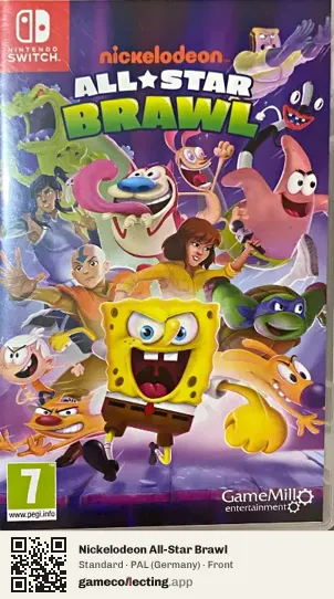 Nickelodeon All-Star Brawl Nintendo Switch, Germany box front