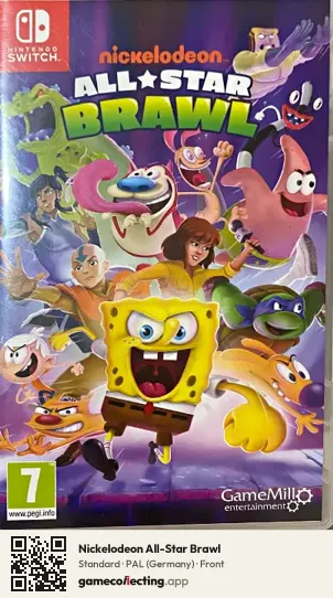 Nickelodeon All-Star Brawl Nintendo Switch, Germany box front