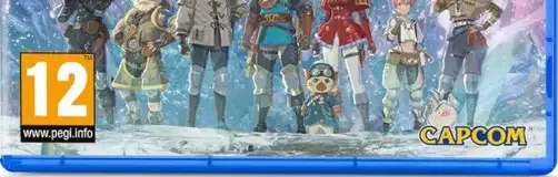 Monster Hunter Stories 3: Twisted Reflection, the PEGI square on its front