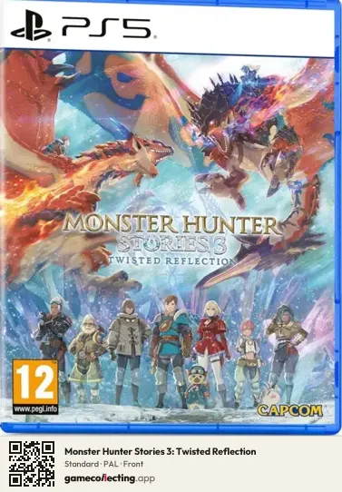 Monster Hunter Stories 3: Twisted Reflection PlayStation 5, PAL box front