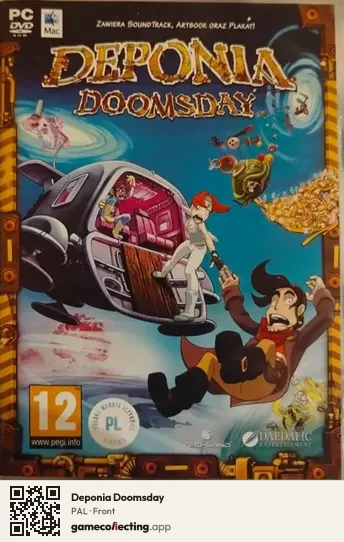 Deponia Doomsday Computer, PAL box front