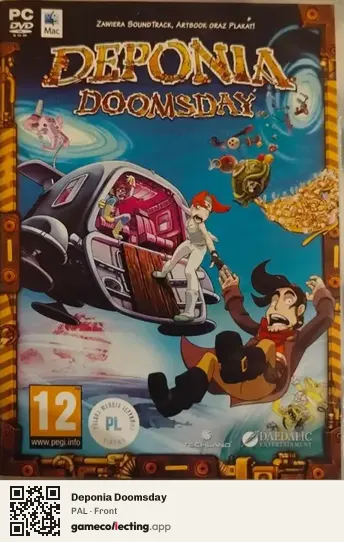 Deponia Doomsday Computer, PAL box front