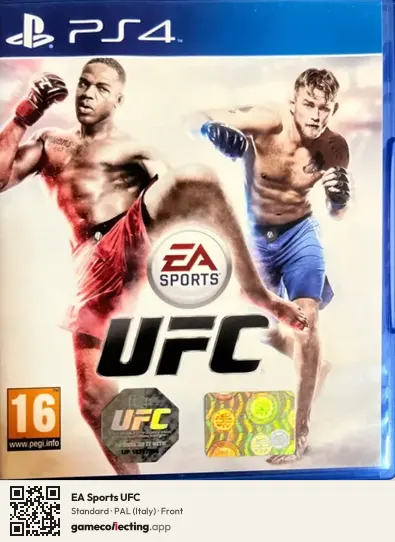 EA Sports UFC PlayStation 4, Italy box front