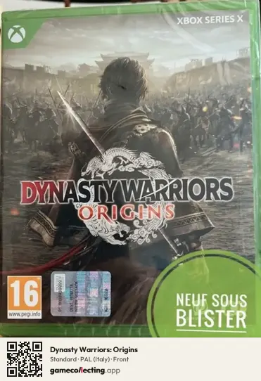 Dynasty Warriors: Origins Xbox Series X, Italy box front