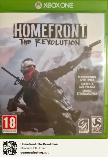 Homefront: The Revolution Xbox One, PAL box front